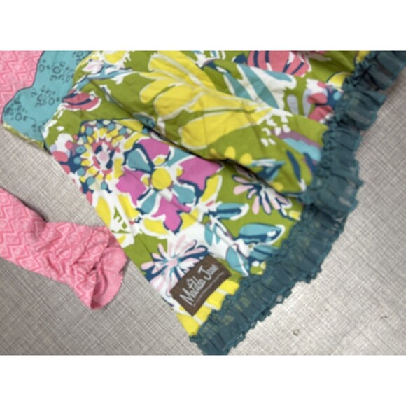 Matilda Jane size 2 House of Clouds Brittany twirl dress Pink Floral Lace - Picture 5 of 5